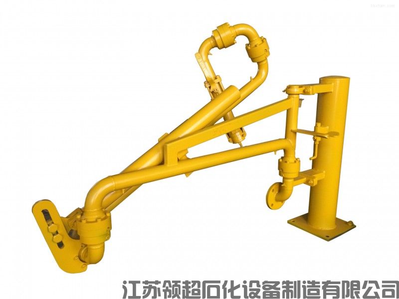 江蘇泰州客戶(hù)定制采購(gòu)的一批AL2503汽車(chē)底部卸車(chē)鶴管（食品裝卸鶴管）已發(fā)往使用現(xiàn)場(chǎng)(1)